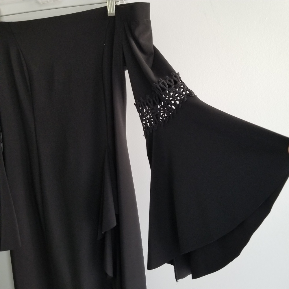 NWT JOSEPH RIBKOFF Black Dress Size 10 - Picture 6 of 7